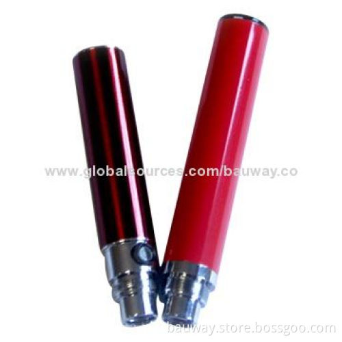Newest Electronic Cigarette Batteries, 650/900/1,100mAh Capacity, Finger Touch